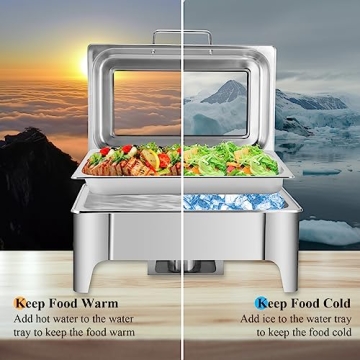 Premium Amhier Chafing Dish for Catering and Parties