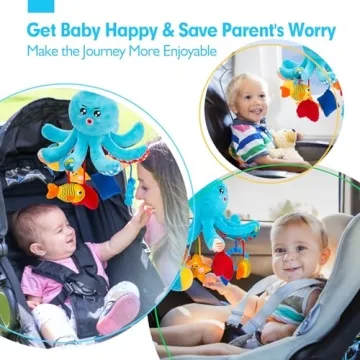 hahaland Baby Octopus Toy - Engaging Sensory Fun for Babies