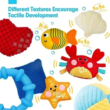 hahaland Baby Octopus Toy - Engaging Sensory Fun for Babies