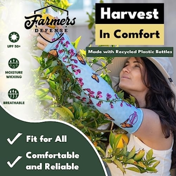 Farmers Defense UV Cooling Sleeves for Sun Protection