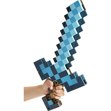 Explore the Mattel Minecraft Sword & Pickaxe Set for Kids
