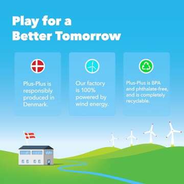 Plus Plus 70 Piece Interlocking Building Blocks for Kids, Open Ended Connecting Toys, Stem Bin Classroom Mini Manipulatives - Neon Mix Play Tube