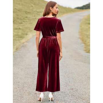 BerryGo Velvet Jumpsuit - Perfect for Any Occasion