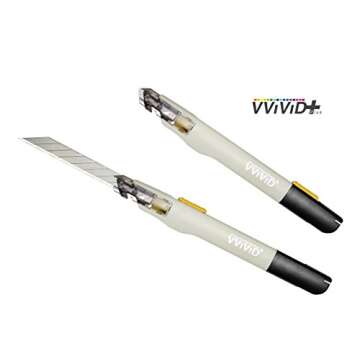 VViViD Retractable Utility Knife for Vinyl Wraps - 2 Pack