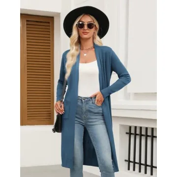 Zeagoo Women’s Long Cardigan - Lightweight Stylish Layering