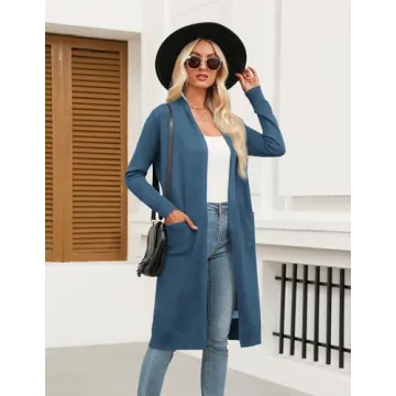 Zeagoo Women’s Long Cardigan - Lightweight Stylish Layering