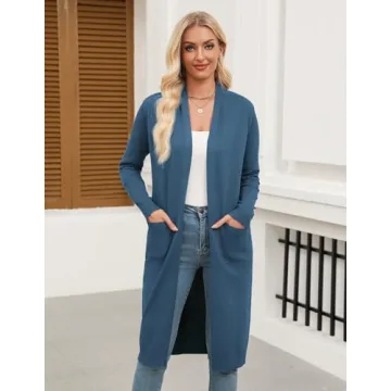 Zeagoo Women’s Long Cardigan - Lightweight Stylish Layering