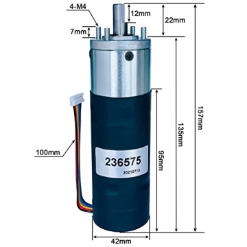 OKBA 236575 RV Slide Out Motor Replacement for Campers