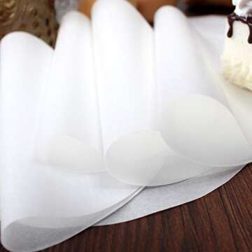Ergonflow Parchment Paper Rounds 6" & 8" - 100 Sheets