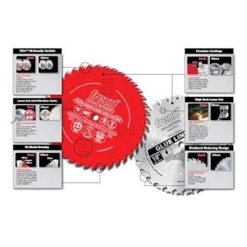 Freud 10-Inch Thin Kerf Ripping Blade for Precision Cuts