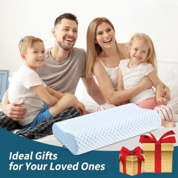 Ylekto Cervical Memory Foam Pillow Neck Pain Relief Ergonomic Support