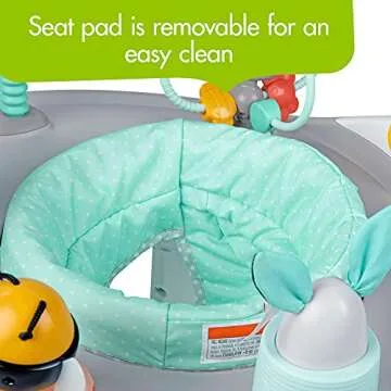 Tiny Love 4-in-1 Here I Grow Mobile Activity Center, Baby Walkers and Activity Center, Baby Activity Center with Interactive Toys and Developmental Activities, Magical Tales