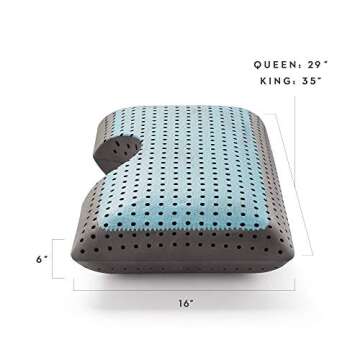 MALOUF Z Shoulder CARBONCOOL Memory Foam Pillow