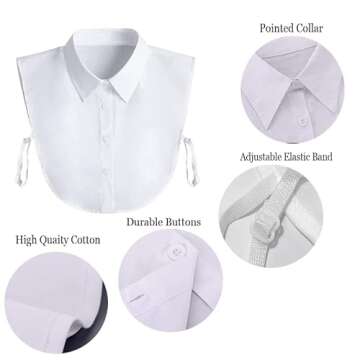 Joyci Elegant Fake Collar for Stylish Women Accessories