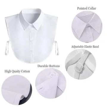 Joyci Elegant Fake Collar for Stylish Women Accessories