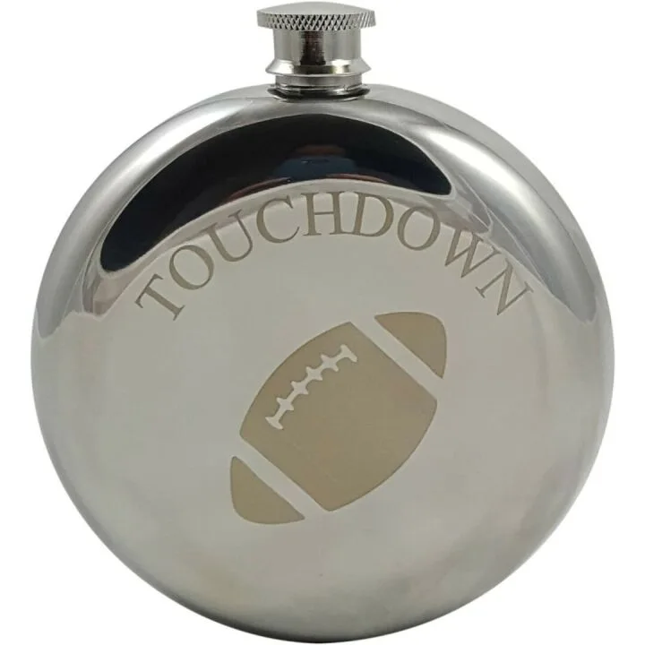 Football Flask Gift Set for Sports Fans - Perfect Gift