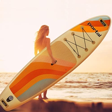 Portal SUP Inflatable Paddle Board, 10'6 out of 11'6 Options
