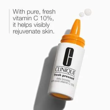 Clinique Fresh Pressed Daily Moisturizer Booster With Pure Vitamin C | Brightening + Retexturing For...