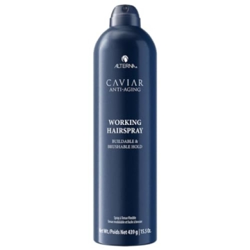 Alterna Caviar Anti-Aging Professional Styling Working Hair Spray | Ultra-dry, Brushable | Helps Con...