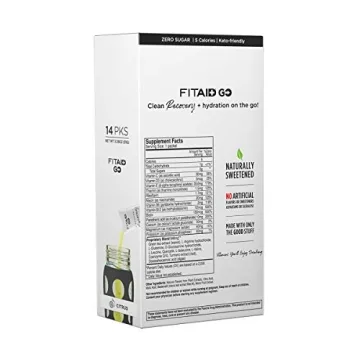 FITAID GO Zero Sugar Hydration Packets for Recovery