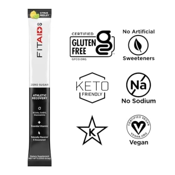 FITAID GO Zero Sugar Hydration Packets for Recovery
