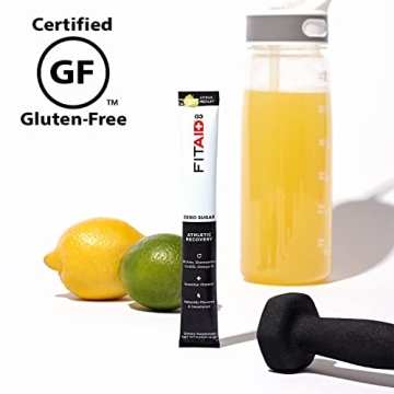 FITAID GO Zero Sugar Hydration Packets for Recovery