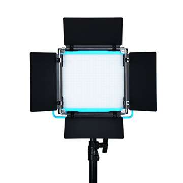 Dracast S-Series Plus Daylight LED500 Panel w/NPF (DRSPPL500DN), Blue