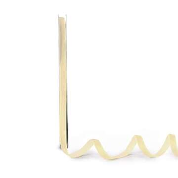 Vintage Cream Velvet Ribbon for Christmas Decor and Gifts