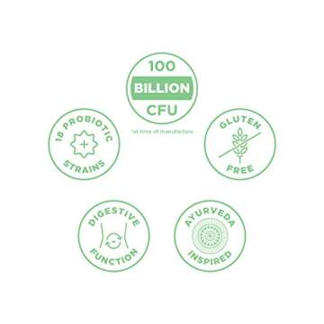 Probiotics by Ancient Nutrition, Probiotics Ultimate 100 Billion CFUs*/Serving, Digestive and Immune Support, Gluten Free, Ancient Superfoods Blend, 60 Capsules