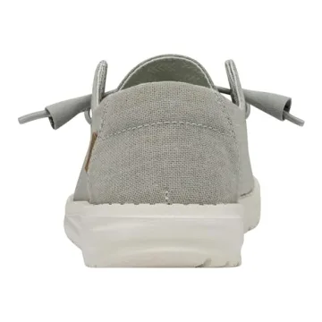 Wendy Chambray Light Grey Slip On Women’s Shoes