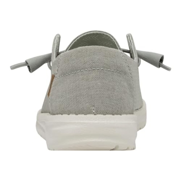 Wendy Chambray Light Grey Slip On Women’s Shoes