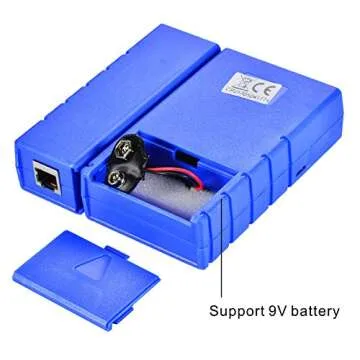 Optimal Shop Network Cable Tester Test Tool RJ45 RJ11 RJ12 CAT5 CAT6 UTP USB LAN Wire Ethernet