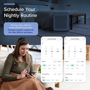 LEVOIT Vital 200S-P Air Purifier for Large Spaces