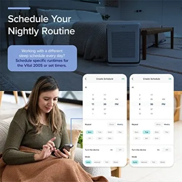 LEVOIT Vital 200S-P Air Purifier for Large Spaces