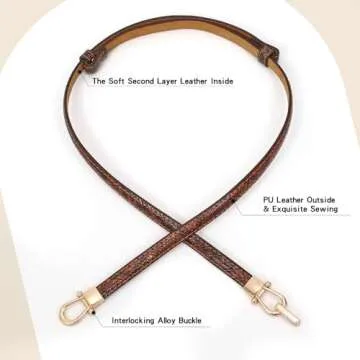 JASGOOD Leather Skinny Women Belt Ladies Thin Waist Belts Plus Size Adjustable for Jeans Pants Dresses with Metal Buckle