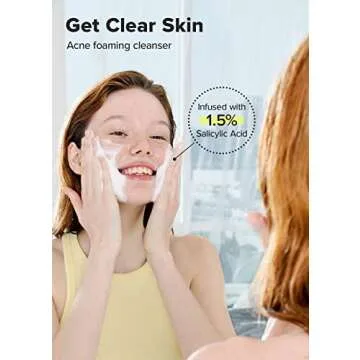 I Dew Care Acne Face Wash - Clean Zit Away | with 1.5% Salicylic Acid, Soothing Face Wash for Blemis...