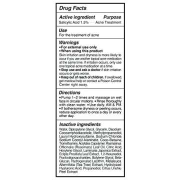 I Dew Care Acne Face Wash - Clean Zit Away | with 1.5% Salicylic Acid, Soothing Face Wash for Blemishes, Facial Acne Foaming Cleanser for Sensitive Skin, Korean Acne Skin Care, 5.07 fl oz