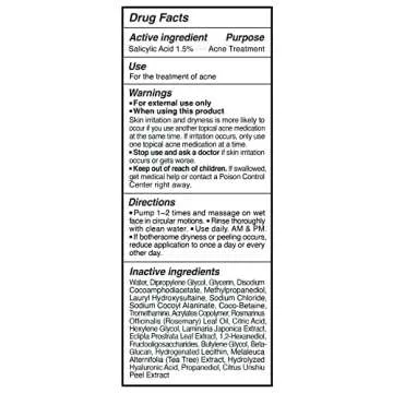 I Dew Care Acne Face Wash - Clean Zit Away | with 1.5% Salicylic Acid, Soothing Face Wash for Blemishes, Facial Acne Foaming Cleanser for Sensitive Skin, Korean Acne Skin Care, 5.07 fl oz