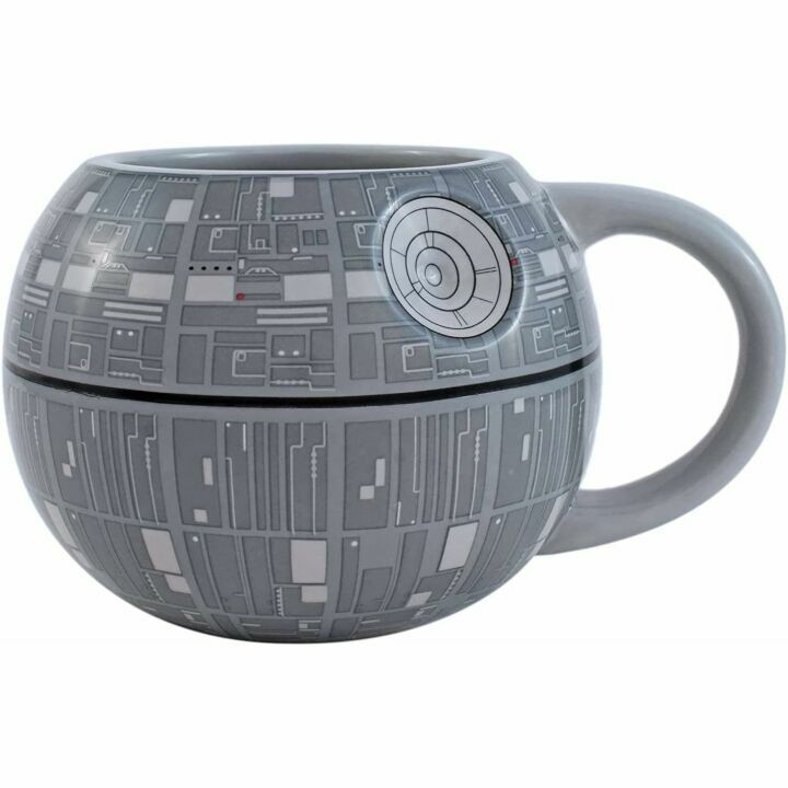 Death Star Sculpted Ceramic Mug - Unique Star Wars Design
