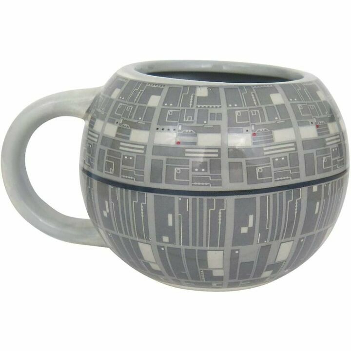 Death Star Sculpted Ceramic Mug - Unique Star Wars Design