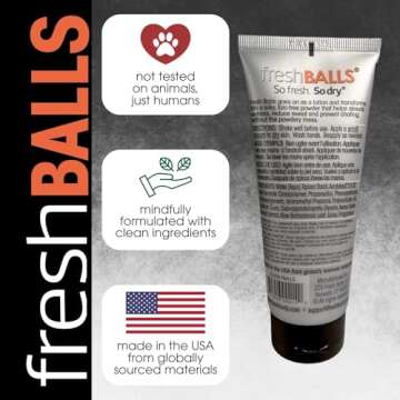 Fresh Balls Anti-Chafing Lotion for Men - 3.4 fl oz