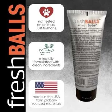 Fresh Balls Anti-Chafing Lotion for Men - 3.4 fl oz