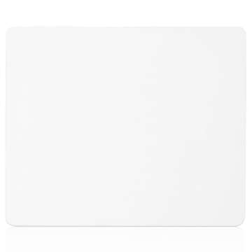 Quality Selection White Mouse Pad Non-Slip Rubber Base Computer Mousepad, Tracking Accuracy and Smoo...