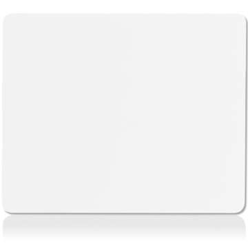 Quality Selection White Mouse Pad Non-Slip Rubber Base Computer Mousepad, Tracking Accuracy and Smooth Surface Mouse Control, Standard White Mouse Pads for Desk Office, Home & Gaming 7.75 x 9.25 in