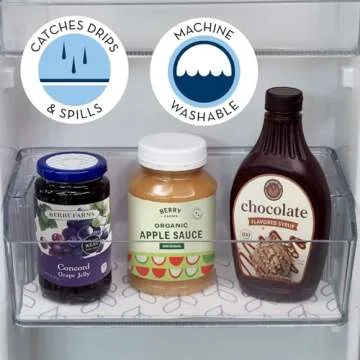 Envision Home 12x24 Absorbent Refrigerator Liners - 6 Pack