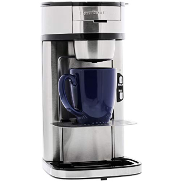 Hamilton Beach Single Serve Coffee Maker Fast Brewing Elegance