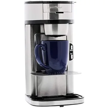 Hamilton Beach Single Serve Coffee Maker Fast Brewing Elegance