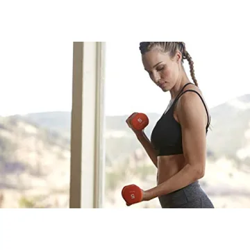 Gaiam Neoprene Dumbbell - Perfect for Home Gym Workouts