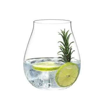 Riedel O Gin O'Clock Set of 4 Fine Crystal Tumblers