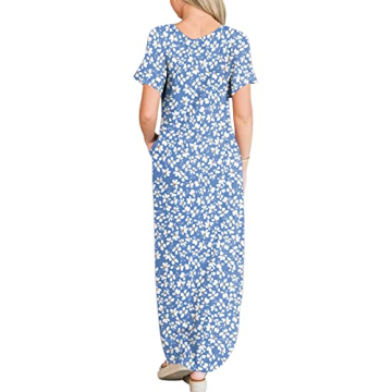 ANRABESS Women's Floral Maxi Dress Summer Beach Essential